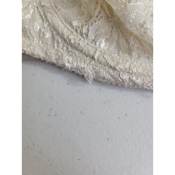 Vtg Velmont Woolite Ivory Lace Full Figure Adjustable Underwire Bra Size 38D - Picture 6 of 8